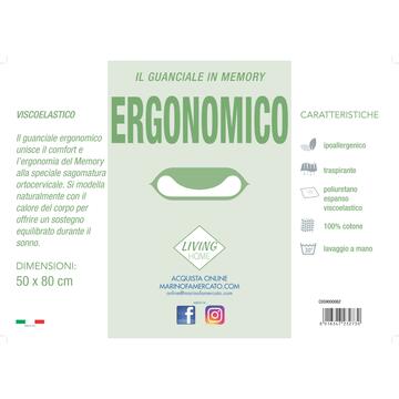 Guanciale Memory ergonomico - Marino fa Mercato