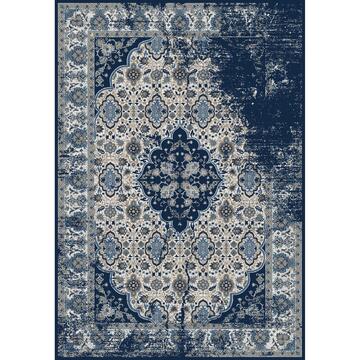 Tappeto Dheli 60x80 - Fantasia Persiana Blu