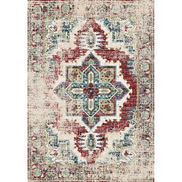 Tappeto Dheli 120x180 - Fantasia Persiana Vintage Rossa