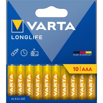 10 Batterie ministilo AAA long life