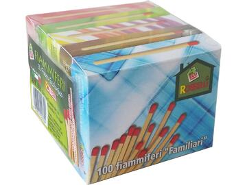 Fiammiferi familiari 100 x 5pz