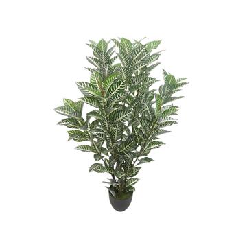 Albero Zebra Artificiale 115cm per Decorazione Interni