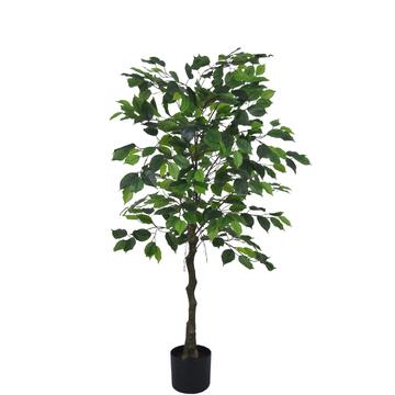 Albero Artificiale di Ficus 120cm per Decorazione Interni