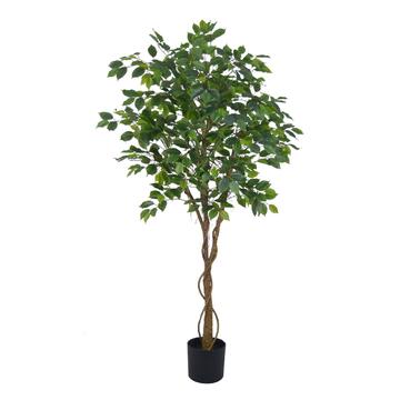 Albero Artificiale di Ficus 180cm per Decorazione Interni