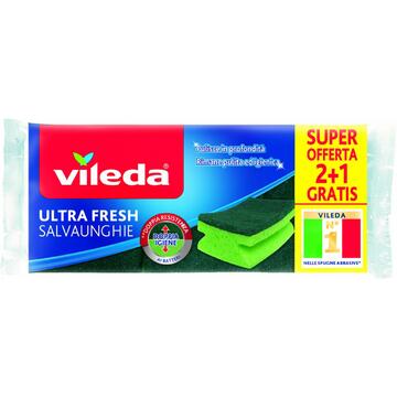 Spugna Vileda Ultrafresh Salva Unghie 2+1 Gratis