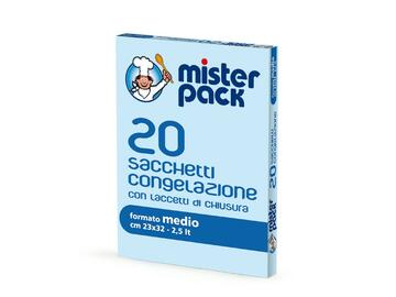 20 Sacchetti gelo 2 Lt medio