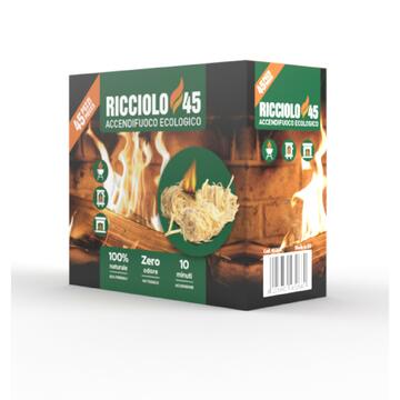 Ricciolo accendifuoco Fire 45 pz