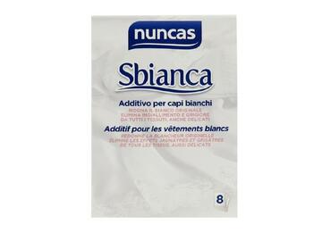 Additivo per capi bianchi Nuncas Sbianca 8 buste