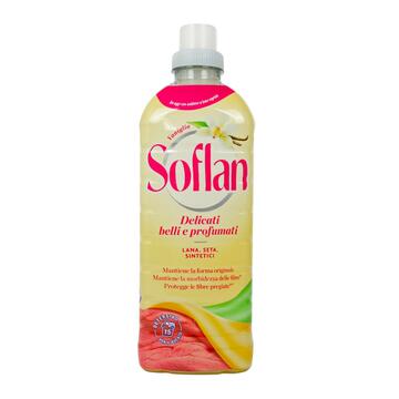 Soflan detersivo liquido alla vaniglia per lana e capi...