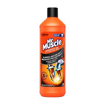 Mr Muscolo monodose idraulico gel disgorgante scarichi cucina e bagno 500 ML