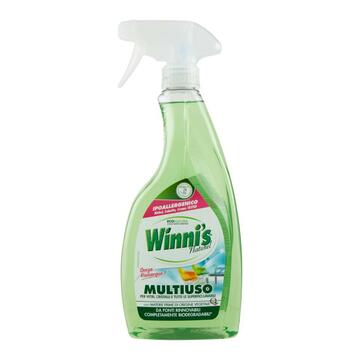 Winni's detergente multiuso per vetri e superfici eco ipoallergenico 500 ML