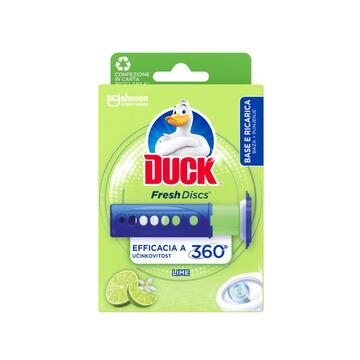 Applicatore Duck fresh discs con fragranza lime