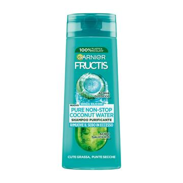 Shampoo fortificante coconut water Fructis con agenti purificanti e acqua di cocco 250 Ml