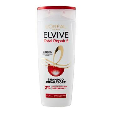 Elvive Shampoo riparatore Total Repair per capelli danneggiati 250ML