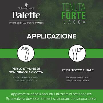 Palette lacca professionale tenuta forte 48h 300 ML - Marino fa Mercato