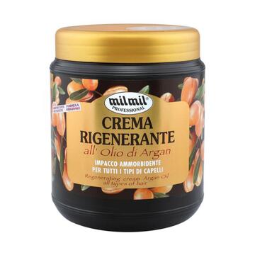 Crema rigenerante Mil Mil all'olio di argan per tutti i tipi di capelli 1000 Ml