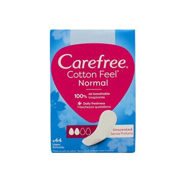 Proteggi slip anatomici Carefree con estratto del cotone 44 pezzi