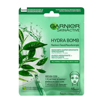 Garnier Hydra Bomb maschera viso in tessuto super idratante pelli miste o grasse