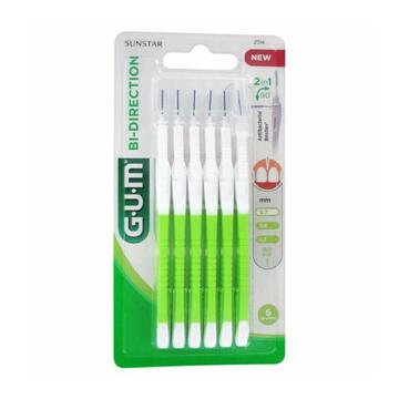 Gum scovolini interdentali bi-direction verde 6 pz