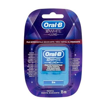 Filo interdentale sbiancante Oral B 3D white luxe