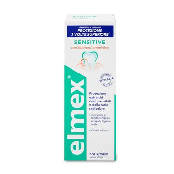 Colluttorio Elmex sensitive con fluoruro amminico 400 Ml