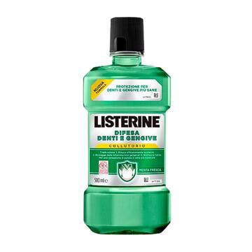 Colluttorio Listerine difesa denti e gengive al gusto menta fresca 500 Ml