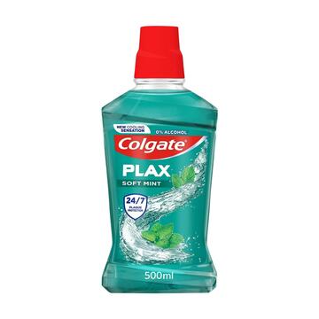 Colluttorio Colgate plax al gusto menta delicata 500 Ml