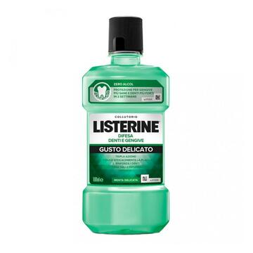 Colluttorio Listerine difesa denti e gengive menta delicata 500 Ml