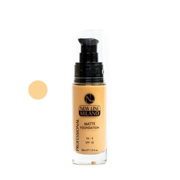 Fondotinta coprente fluido 03 SPF 10 e Vitamina E New Line Milano 30ml