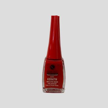 Smalto rosso con keratina 15 New Line Milano Marino fa Mercato