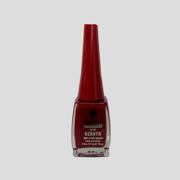 Smalto rosso scuro con keratina New Line Milano 13 Marino fa Mercato