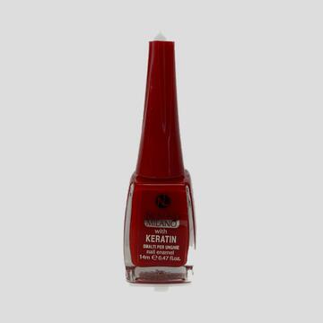 Smalto rosso con keratina New Line Milano 14