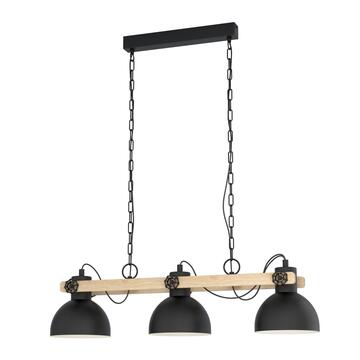 Lampada a sospensione Lubenham stile industrial - Eglo