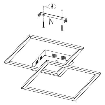 Lampada plafomiera LED Palmalves da parete/soffitto... - Marino fa Mercato