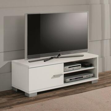 Mobile porta tv Boston legno bianco/cemento, Topline