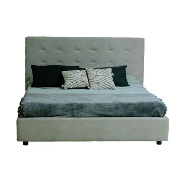 Letto matrimoniale Sunny con contenitore - Beige