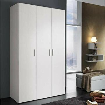 Armadio Small 3 ante finitura legno frassino bianco