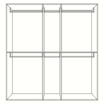 Armadio Easy 5 ante finitura legno olmo - Marino fa Mercato