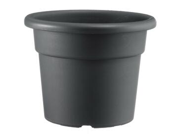 Vaso cilindro 25 cm antracite