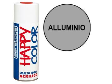 Saratoga Happy Color vernice spray acrilico alluminio 400 ml