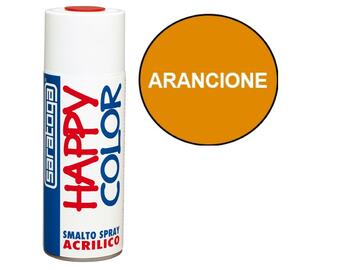 Saratoga Happy Color vernice spray acrilico arancione 400 ml