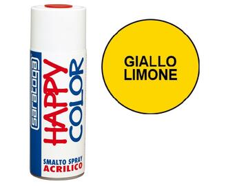 Saratoga Happy Color vernice spray acrilico giallo 400 ml