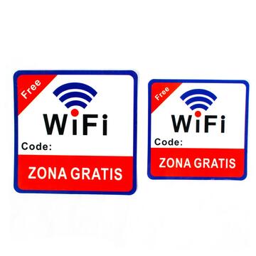 2 Cartelli WiFi Gratis