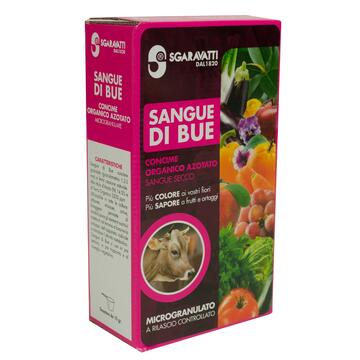 Concime microgranulato sangue di bue 700 gr