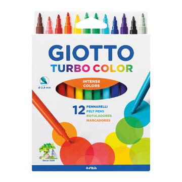 12 pennarelli giotto Turbocolor