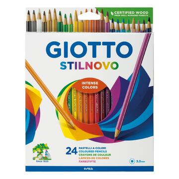 24 matite pastello Giotto Stilnovo