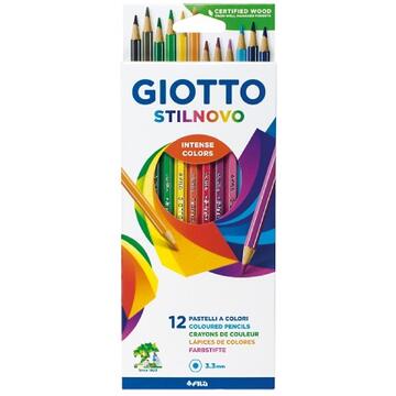 12 matite pastelli Giotto Stilnovo