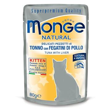 Monge Cat Buste Kitten Tonno e Pollo 80gr