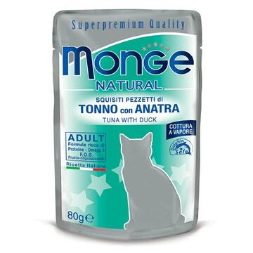 Monge Cat Buste Tonno e Anatra 80gr