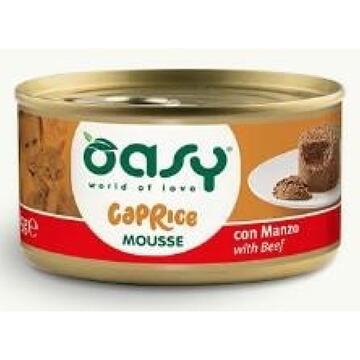 Oasy cat Mousse Manzo gr85